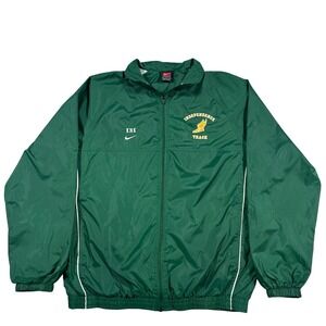 Vintage Y2kNike Windbreaker Jacket Men Medium Green Independence Track Full Zip